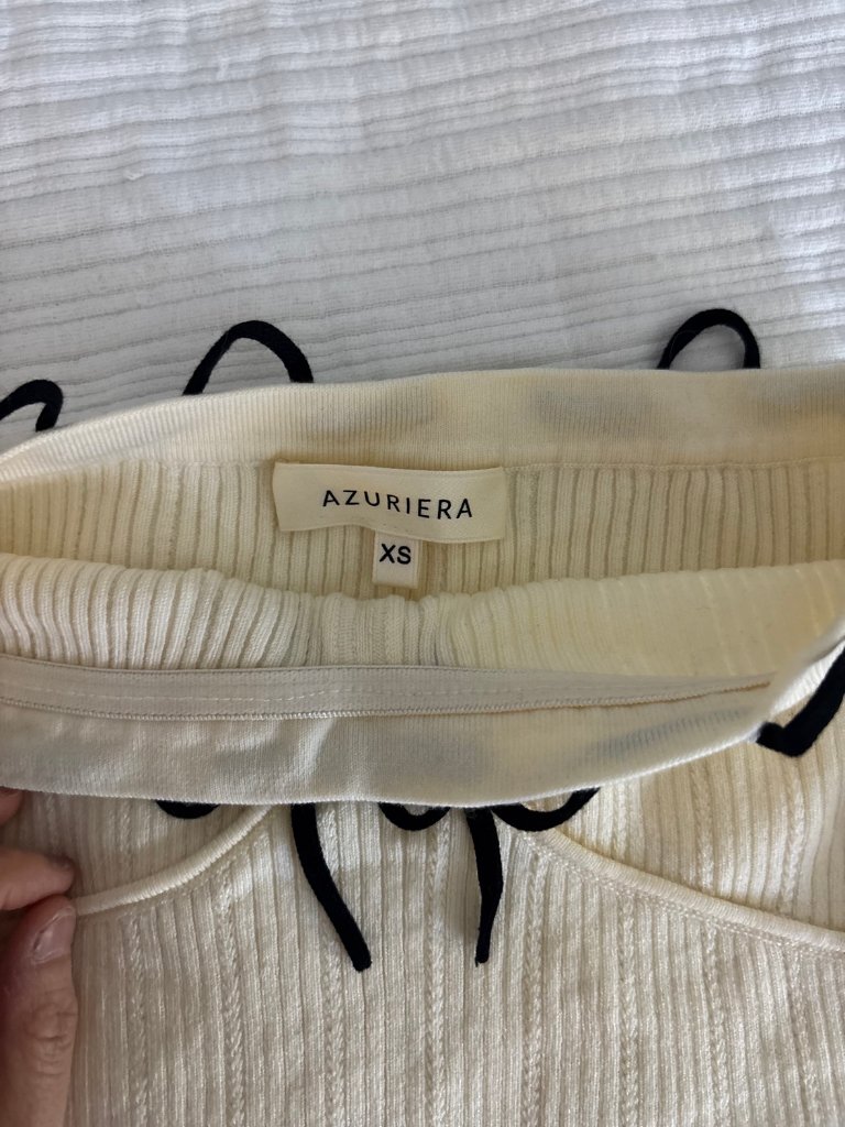 Azuriera Elizabeth Top Cream Xs — image 5 of 5